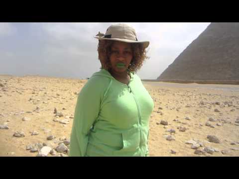 GloZell Twerking at the Pyramids in Cairo Egypt - GloZell