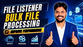 Pega Real-Time Scenario #4 | Bulk File Processing & Performance Optimization | Interview Question
