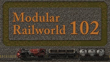 Factorio Modular Railworld #102 - New Stations for Old Trains