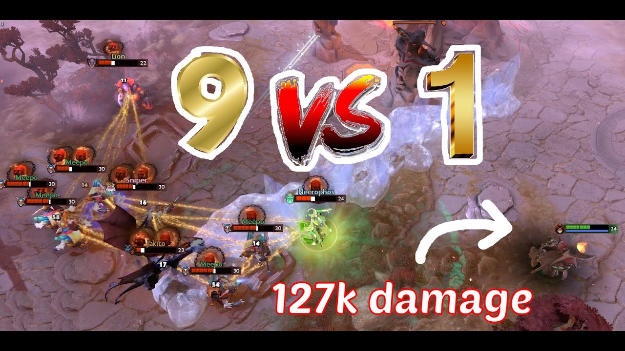 Warlock hard support 127k damage is broken