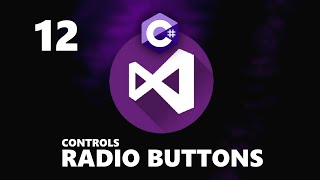 Radio Buttons | Intro C# Visual Studio