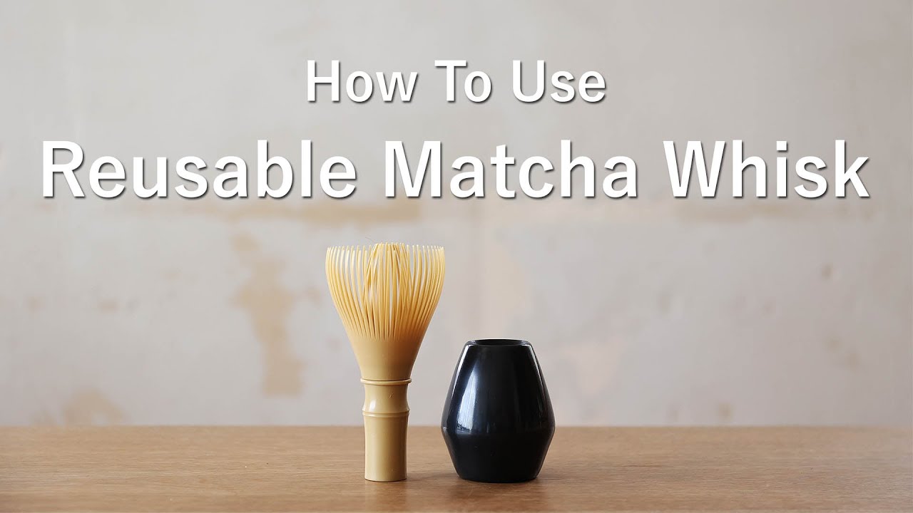 How To Use Reusable Chasen (Matcha Whisk) | Tea ASMR