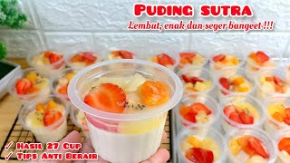 SUPER CREAMY ENAK DAN MUDAH | PUDING SUTRA BUAH | TIPS PUDING ANTI BERAIR screenshot 2