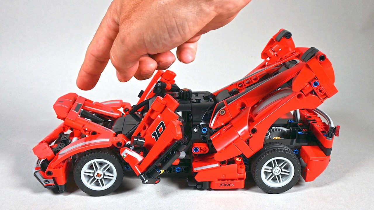 Is this the BEST one so far? Review - LEGO Technic 42212 Ferrari