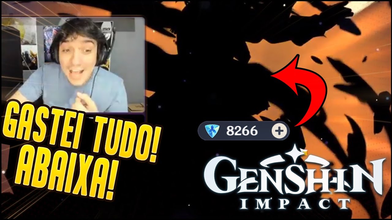 GENSHIN IMPACTO NO CARTÃO DE CREDITO! SUMMONS GENSHIN IMPACT!