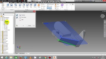 autodesk inventor beginer tutorial- model vise - part 3