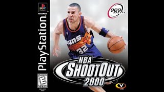 NBA Shootout 2000 (PlayStation 1) Season Long Play Simulation CPU VS CPU