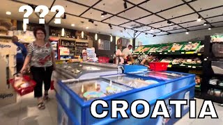 What A Croatian Supermarket Is Like