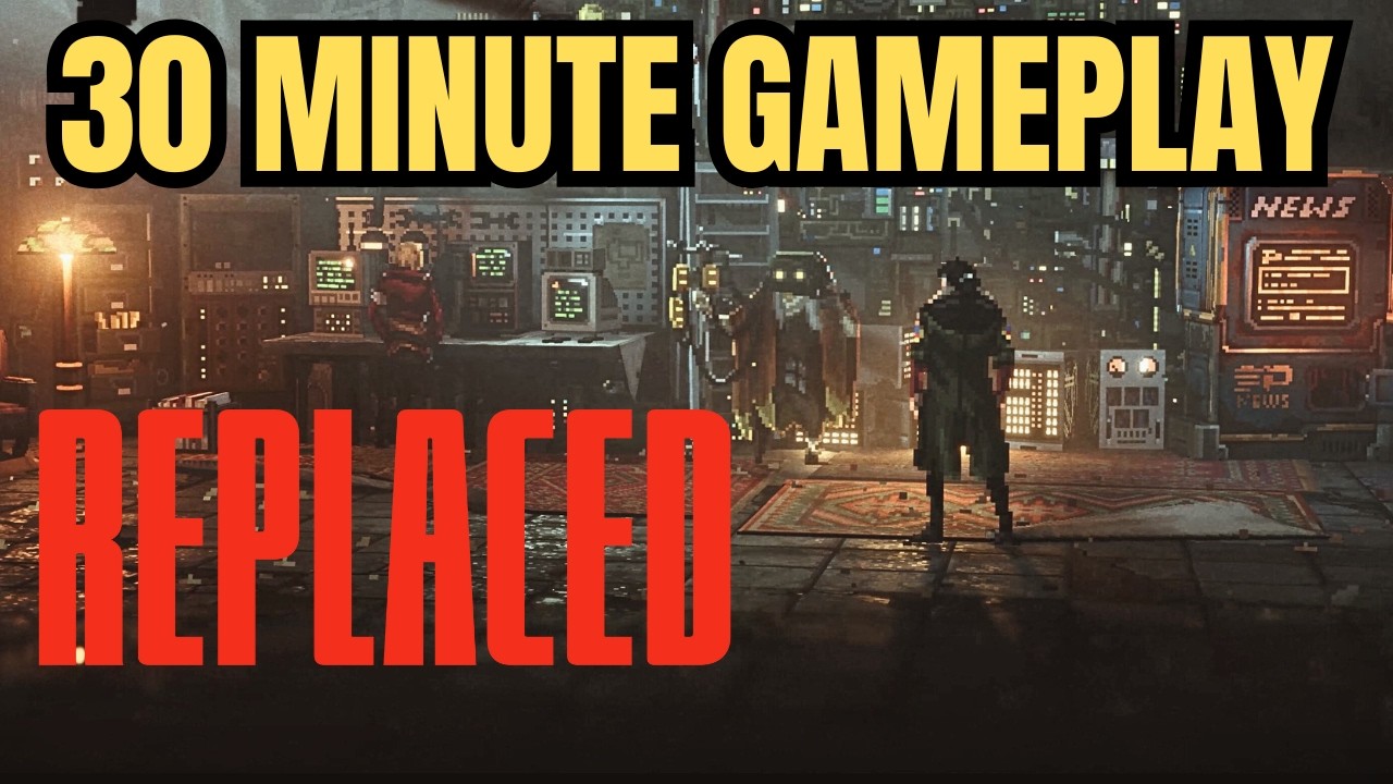 REPLACED Is A Beautiful 2.5 Cyberpunk Game | 30 Minute Demo Gameplay