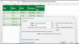 Sesion 4 Funcion SUMAR excel