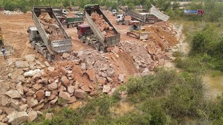 Download Lagu Be Carefully Dumping And Pushing To Move On Stones From Higher Land By Dump Trucks \u0026 Bulldozers Team MP3 Download Lagu Be Carefully Dumping And Pushing To Move On Stones From Higher Land By Dump Trucks \u0026 Bulldozers Team MP3