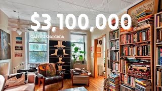 Inside a $3.1 Million Carroll Gardens, NYC Townhouse | 15 Rooms, 6 Beds, 3 Baths, Sun Room