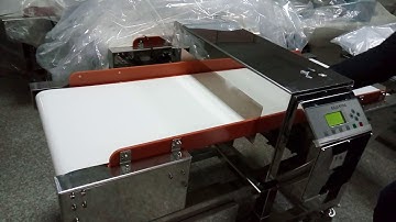 Zegoo metal detector conveyor system for tiny contaminants 1