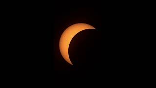 Solar Eclipse 90% totality - timelapse - 20260812