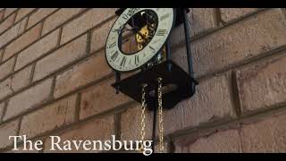 Hermle Ravensburg Weight Driven Skeleton Wall Clock, 70974000711