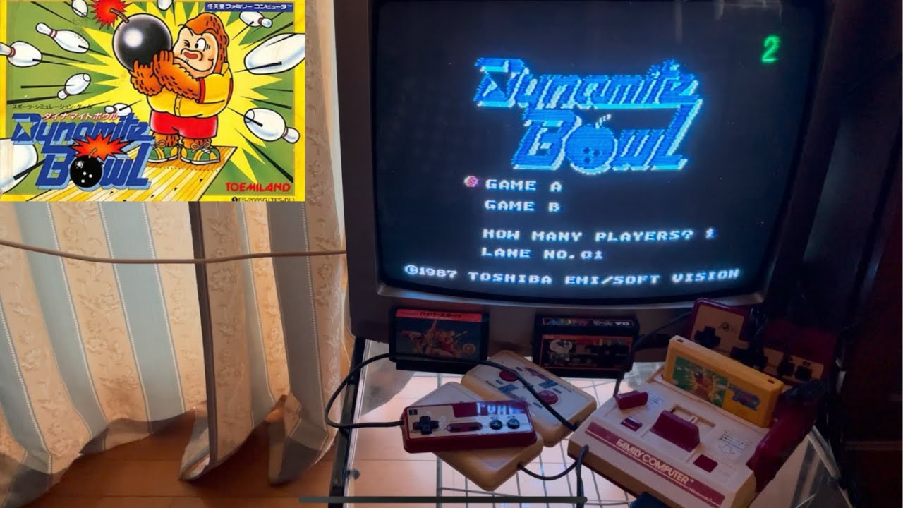ファミコン ダイナマイトボウル / Famicom - Dynamite Bowl - YouTube