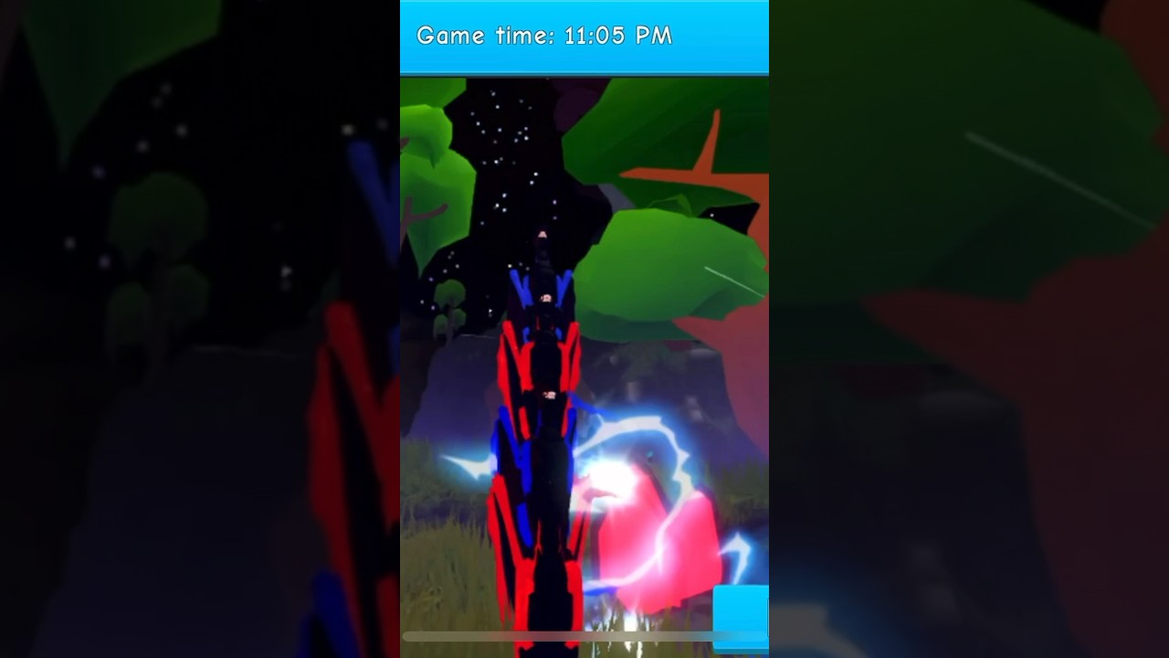 Dragon life tower red and blue 