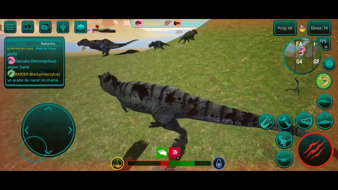 Sobrevivencia de rex como meu trio apex sobrevivendo na selva