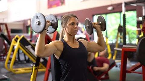 Seated Dumbbell Arnold Presses