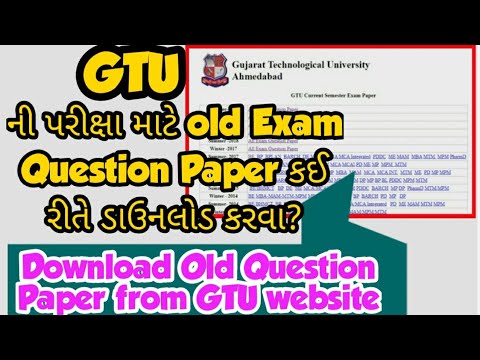gtu phd old question papers