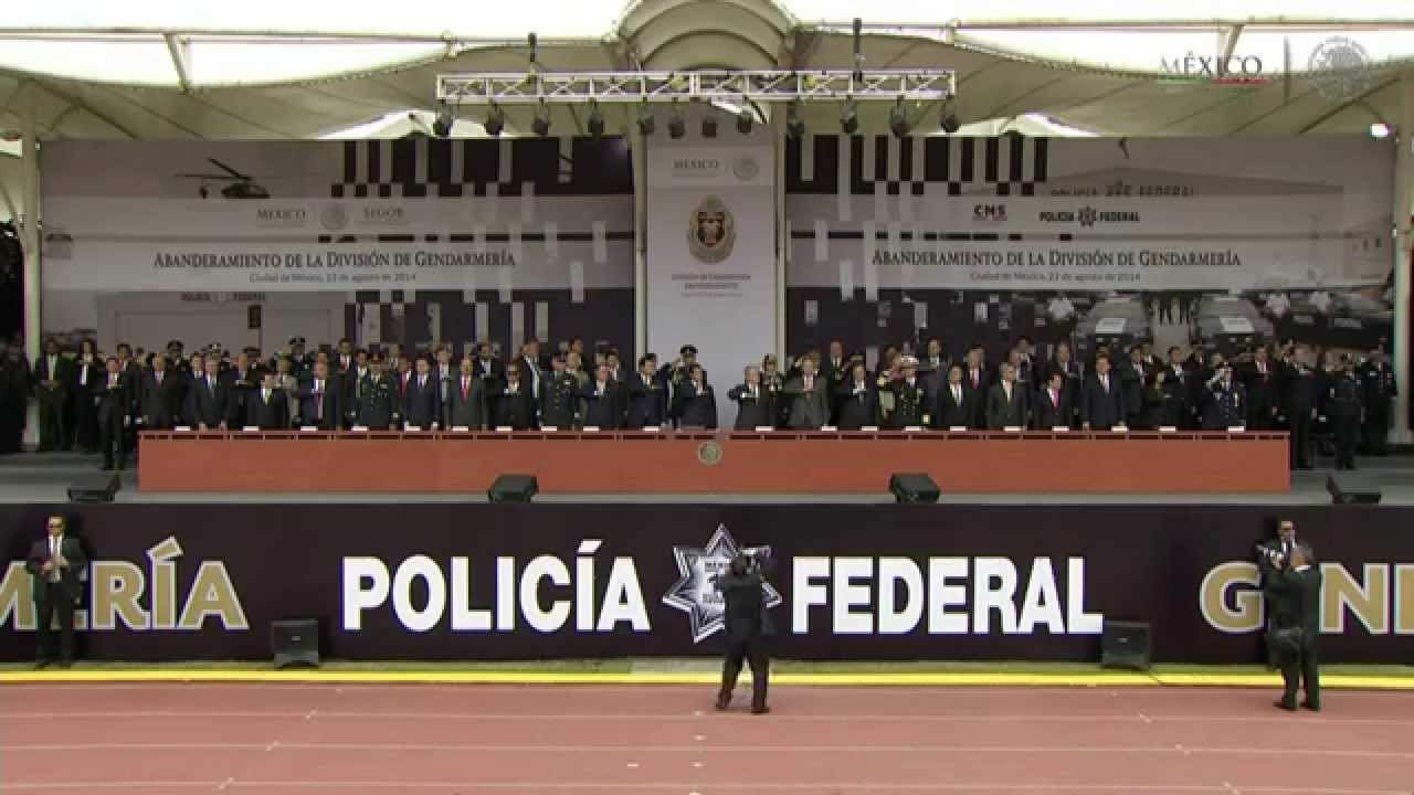 Abanderamiento de la Nueva División de Gendarmería de la Policía Federal