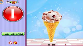 English Alphabet | ABCD | Learn abcd | Alphabet Vocabulary | I for Ice Cream | Kidstart tv