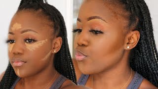 HOW TO CREAM HIGHLIGHT AND CONTOUR USING THE LA GIRL PRO CONCEALERS+REVLON CANDID SETTING POWDER
