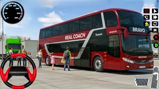 City Bus Simulator Passenger Transport 3D  Coach Bus Driving Game 2025  Android Gameplay screenshot 4