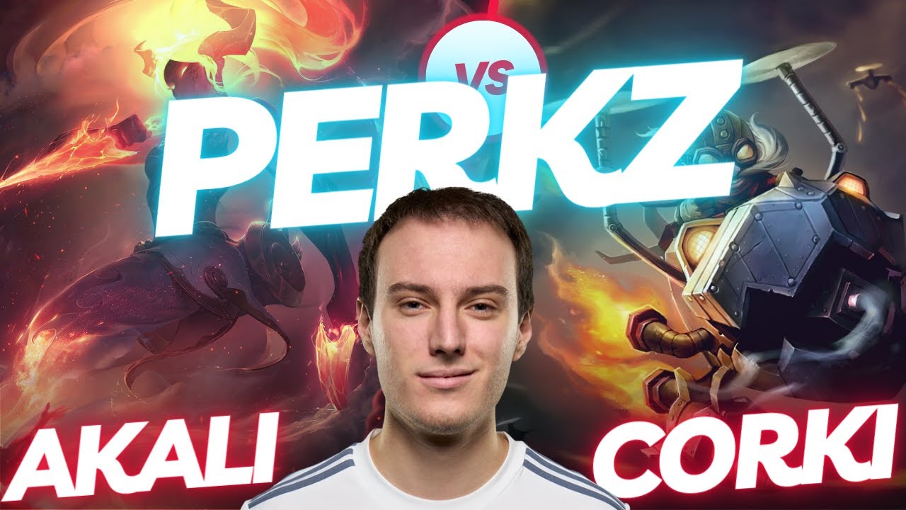 PERKZ | AKALI VS CORKI | MID GAMEPLAY | Patch 14.1 / Season 14 | 
