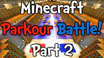 Minecraft - Parkour Battle! - Part 2 w/ ChimneySwift11