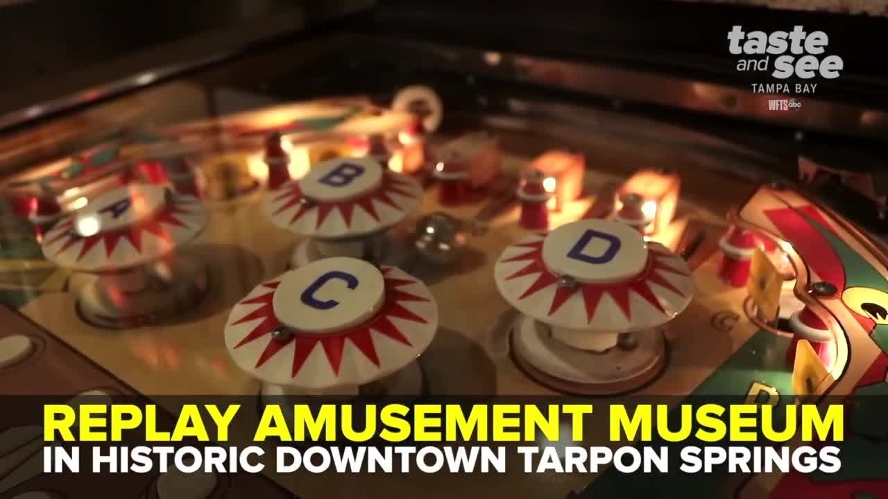 Play vintage pinball and arcade games at Replay Amusement Museum