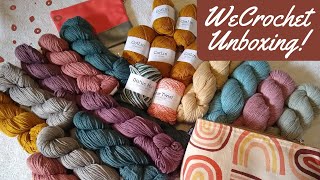 WeCrochet UNBOXING | Designing BTS