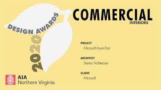 2020 AIANOVA Design Awards Submissions: Commercial Interiors