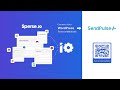 How to integrate Sendpulse with WordPress forms and webhooks using Sperse.io (2022)
