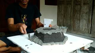 Cara membuat pot bonsai | serut | asem jawa | Loa bentuk segi enam