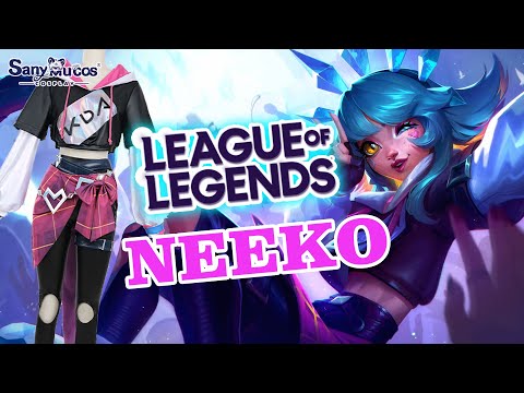 【SanyMuCos】League of Legends Teamfight Tactics K/DA Neeko Cosplay Costume Detail Show