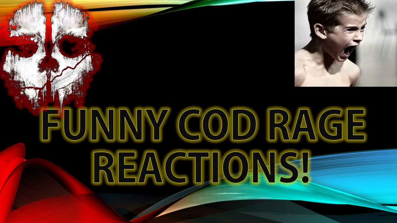 Funny rage reactions (call of duty Ghosts Multiplayer Xbox One) - YouTube