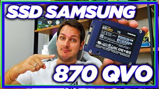 SSD Samsung 870 QVO | Bom e Barato! Fizemos o Benchmark!