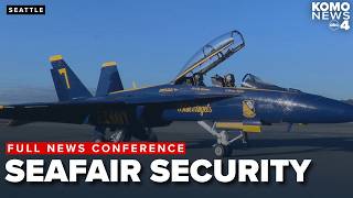 LIVE | Seafair leadership talks about safety, security efforts after Seattle mass shooting