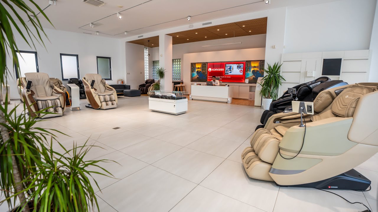 Komoder Premium Store Constanța, strada Mircea cel Bătrân - Testați fotoliile de masaj Komoder