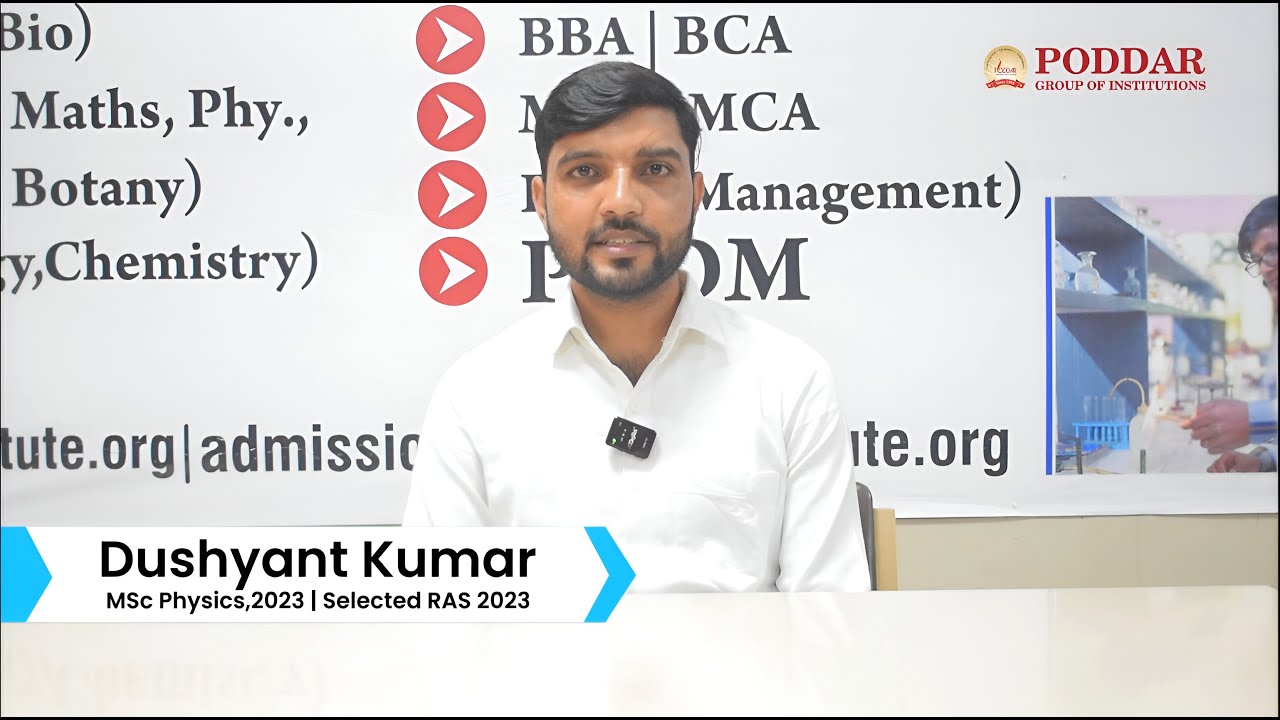 Dushyant Kumar | RAS 2023 Heartiest Congratulations to our 