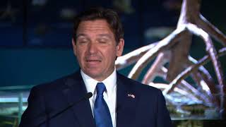 Gov. DeSantis holds a news conference in West Palm Beach