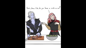She just needs a little reassurance every now and then 😙 #baldursgate3 #bg3 #minthara #darkurge