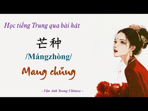 Video Học tiếng Trung qua bài hát | Mang chủng 芒种 - YouTube