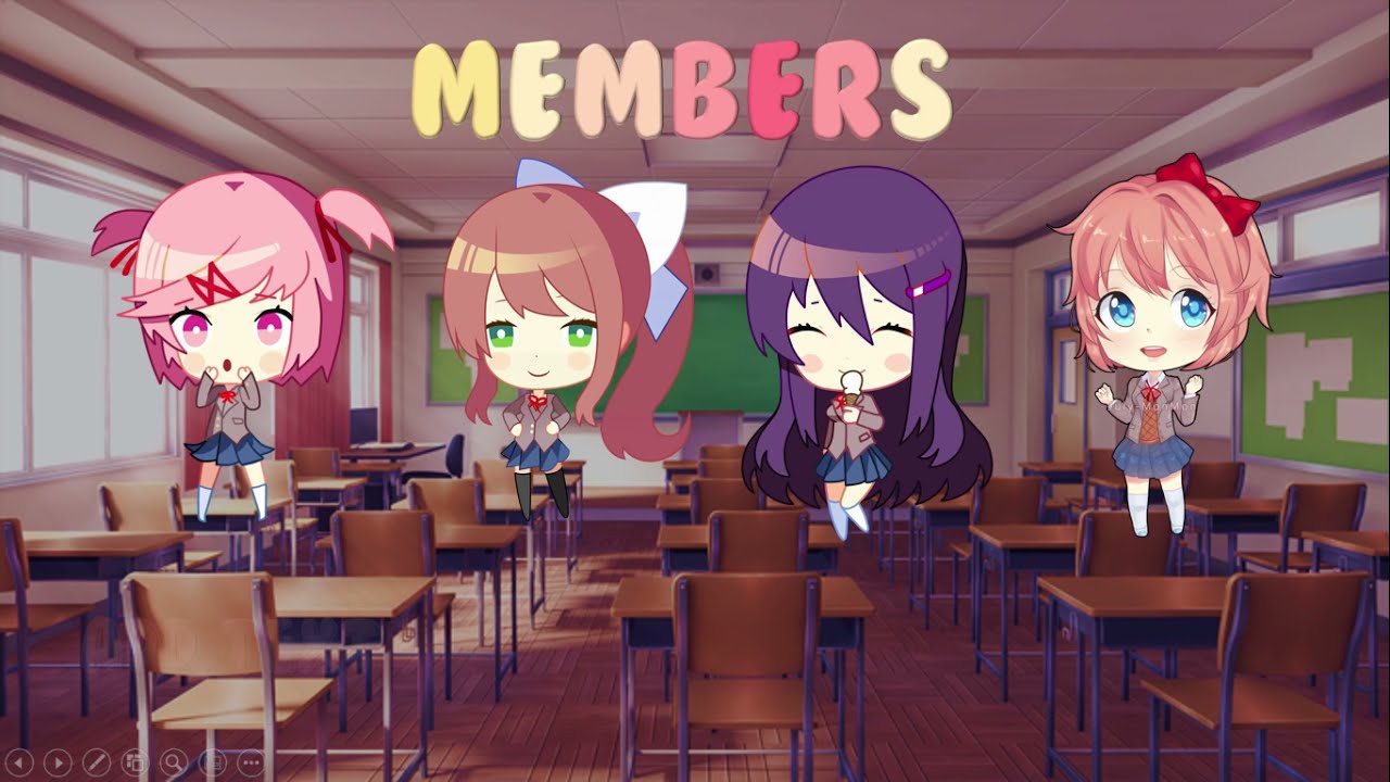 doki doki literature club template