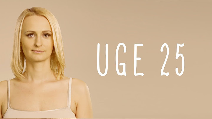 Graviditet uge 25