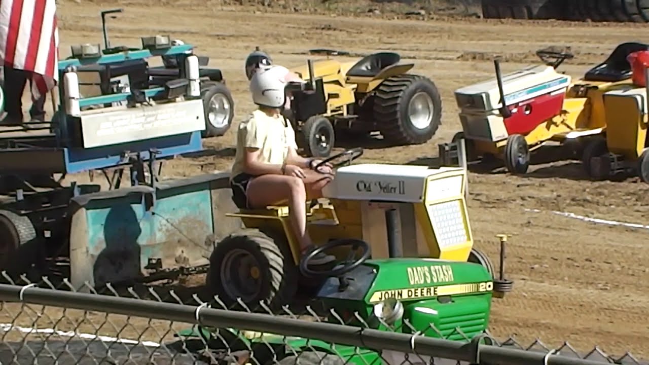 Garden Tractor Pull Fayette County Fair YouTube