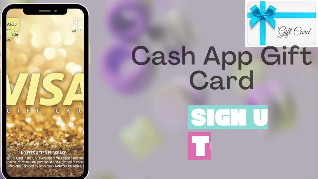 Cash App Gift Card for U YouTube