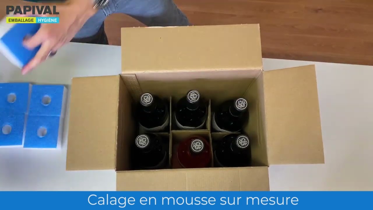 Papival - Calage en mousse sur mesure
