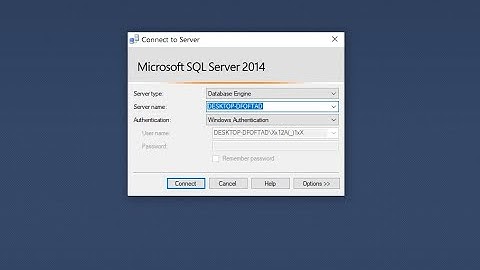 ¿Cómo restaurar una base de datos en SQL Server 2014?
